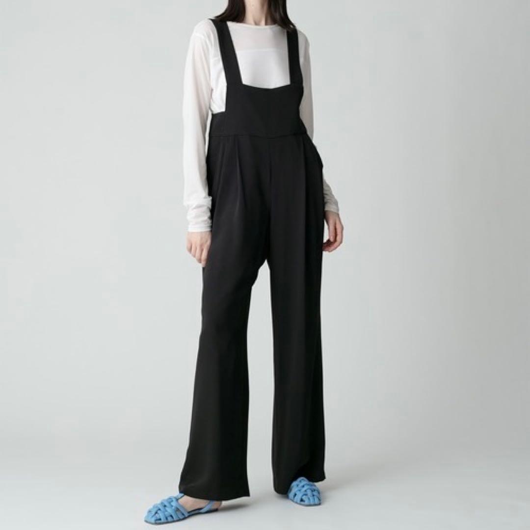 美品✨ アルアバイル エステル ダブルクロス サロペット パンツ オールインワン