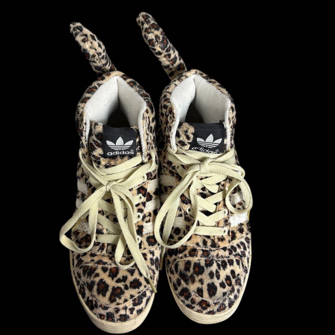 adidas ジェレミースコット　ヒョウ柄 スニーカー
