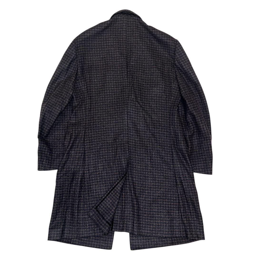 3日緊急セール！128万 ブリオーニ【ピュアカシミア】千鳥 チェスターコート◆