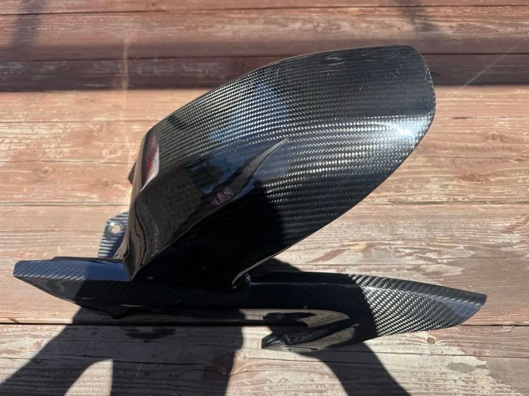 Z900RS エーテック　綾織　リヤカーボンフェンダー