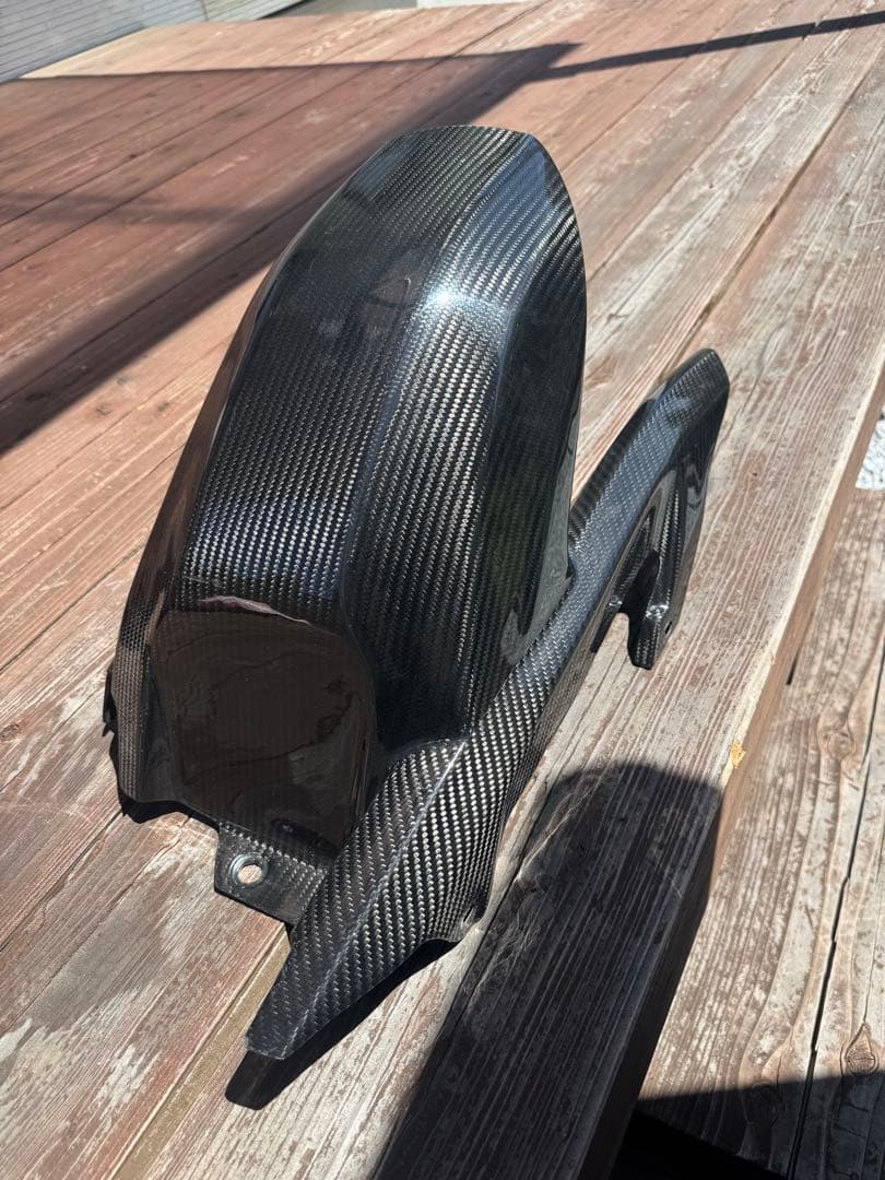 Z900RS エーテック　綾織　リヤカーボンフェンダー