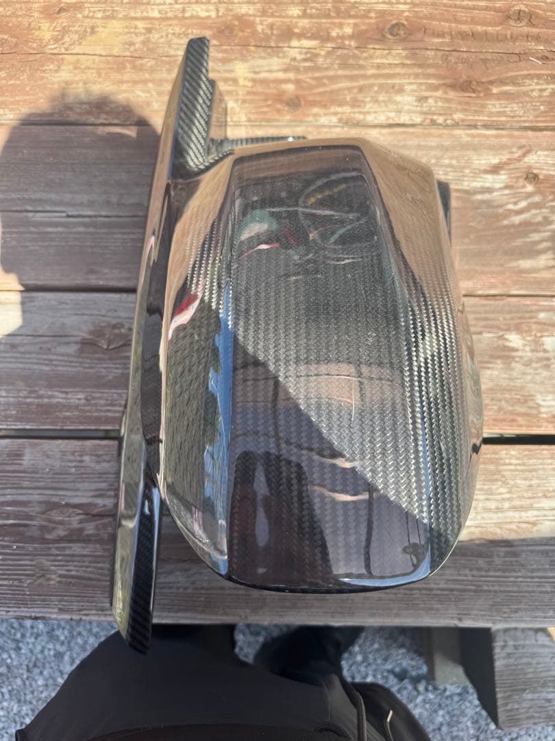 Z900RS エーテック　綾織　リヤカーボンフェンダー