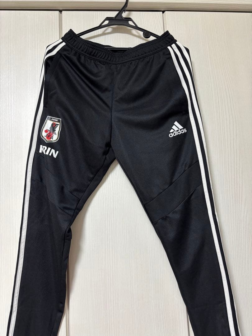 【★美品レア品】adidas 日本代表 長袖ジャージ上下 Mサイズ 黒