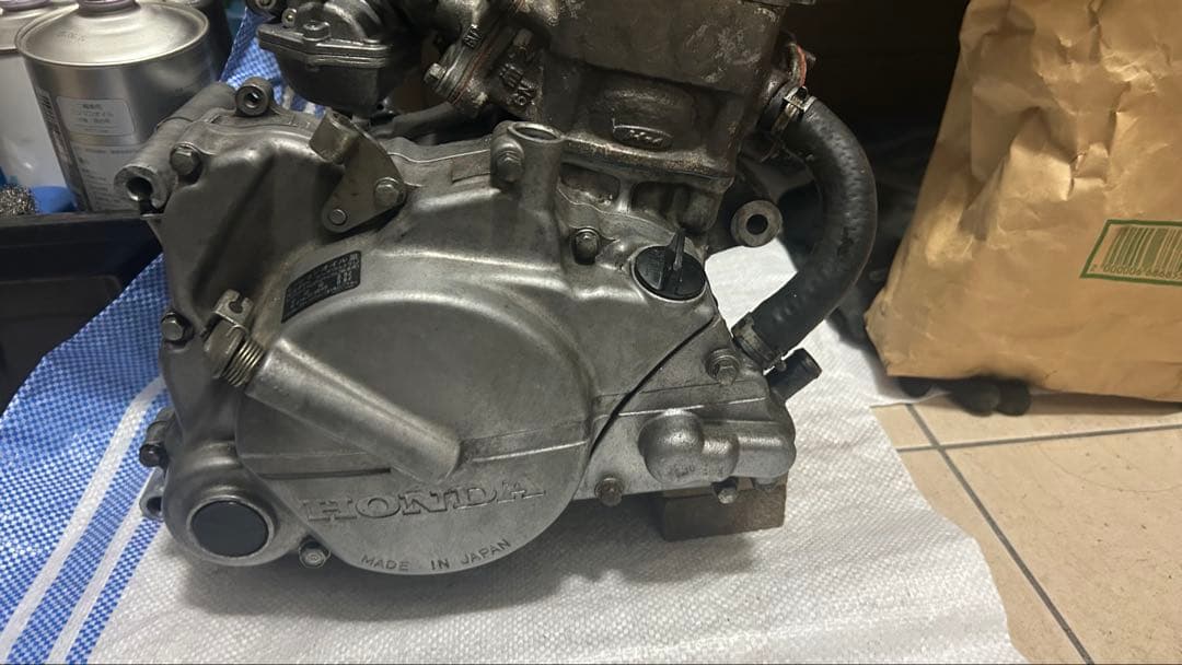 NSR50後期エンジン 腰下 キャブレターセット