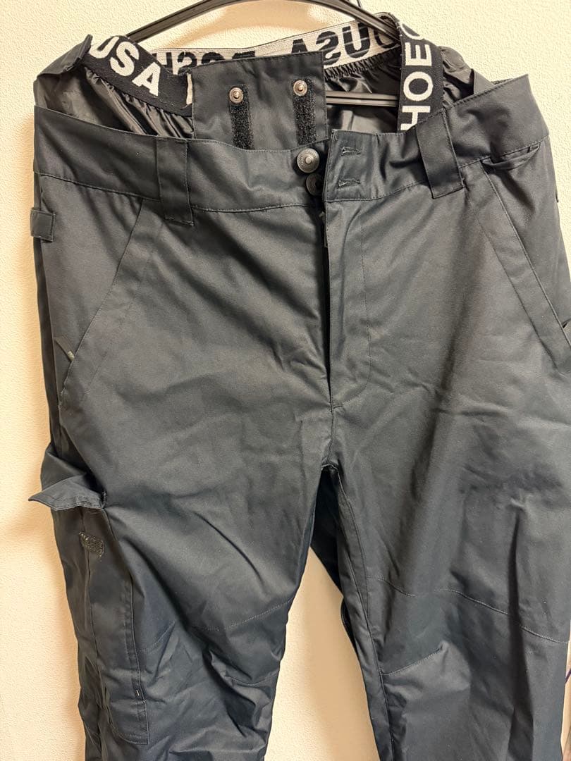 DC スノーボードウェア Mサイズ 黒 10K防水