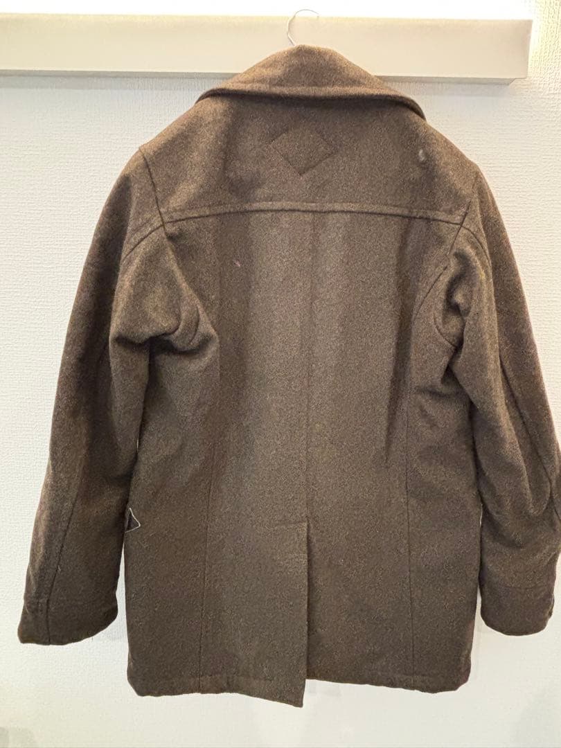 TMT ウールピーコート ブラウン