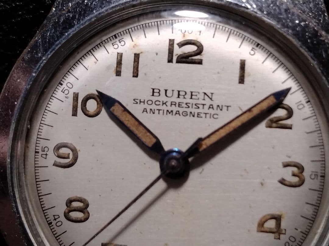 ユ*カ様 ビューレン　手巻き時計　センターセコンド