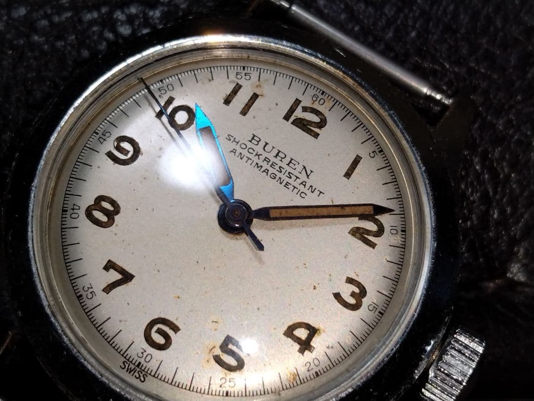 ユ*カ様 ビューレン　手巻き時計　センターセコンド