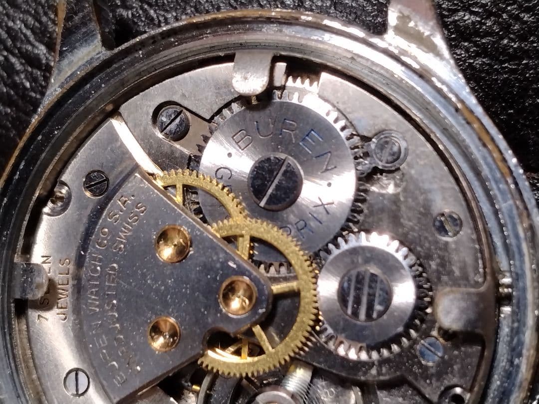 ユ*カ様 ビューレン　手巻き時計　センターセコンド