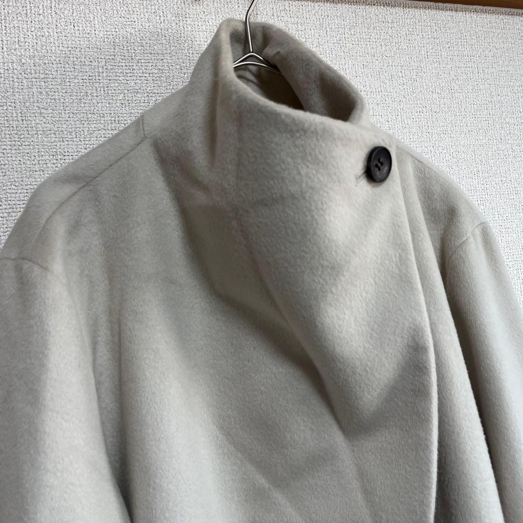 ひ　　ロペ　プレミアムカシミヤショートコート　キナリ　サイズ40