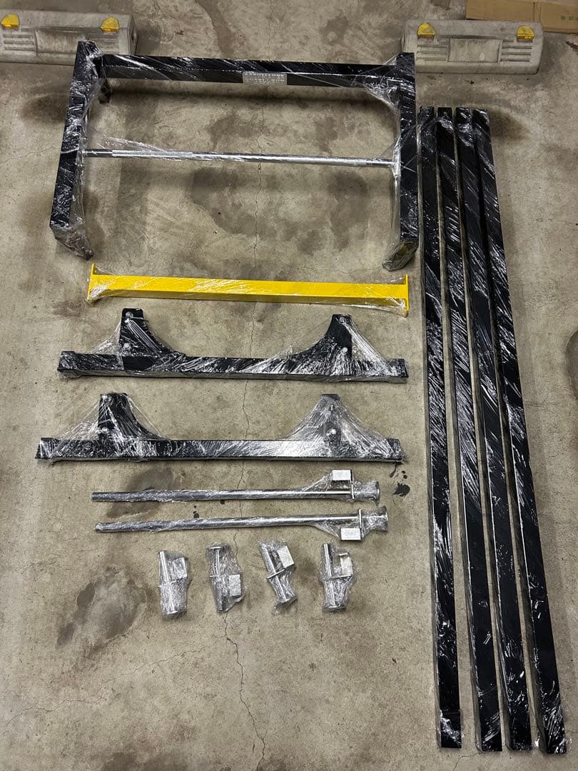 週末値下げしました　BODYMAKER パワーラック 黒　引き取り限定