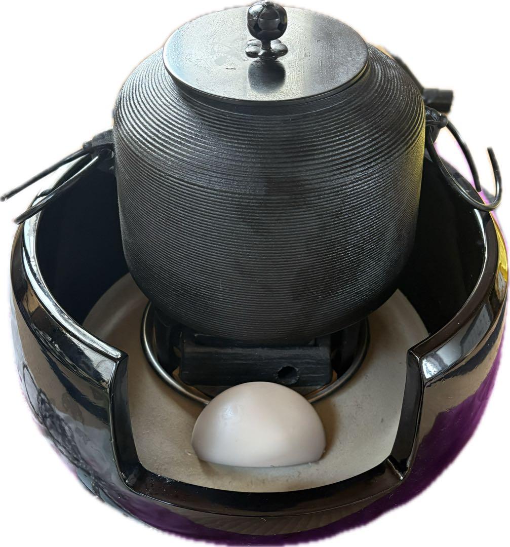 風炉型電熱器 100V 500W 株式会社 創巧野々田