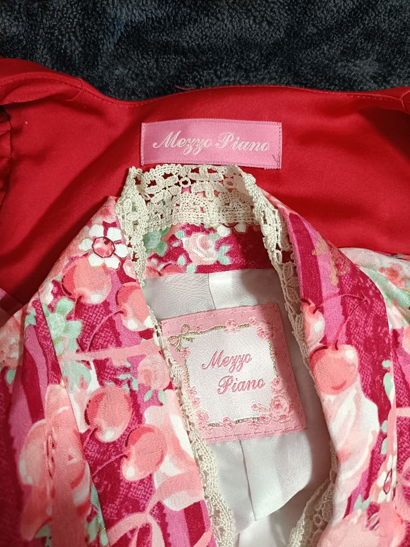 七五三　3歳　メゾピアノ　Mezzo Piano 被布セット　4点セット