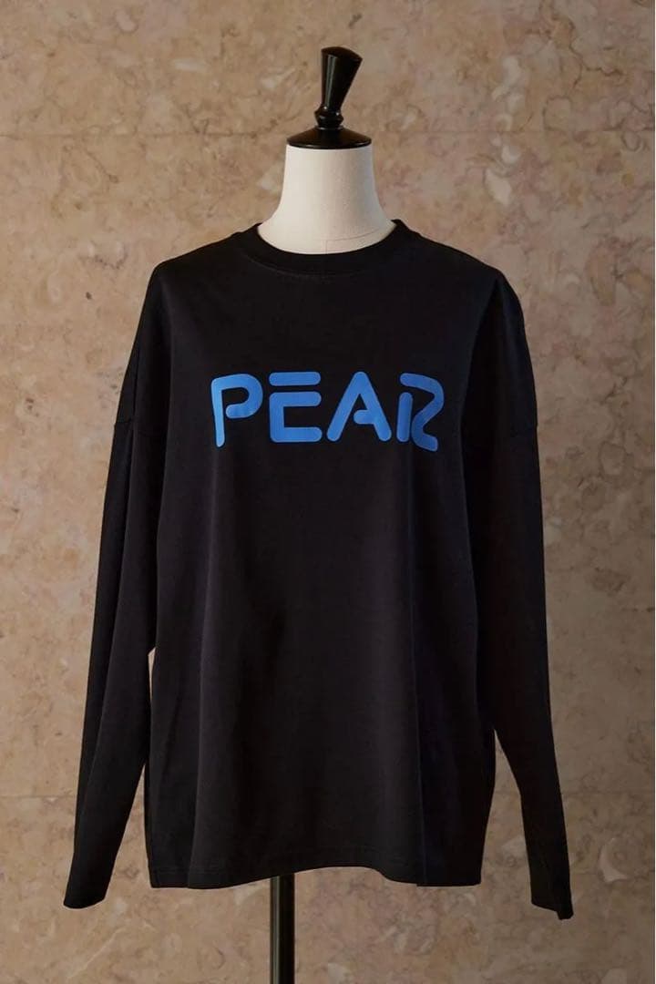 トップス meer. PEAR LONG TEE /BLK
