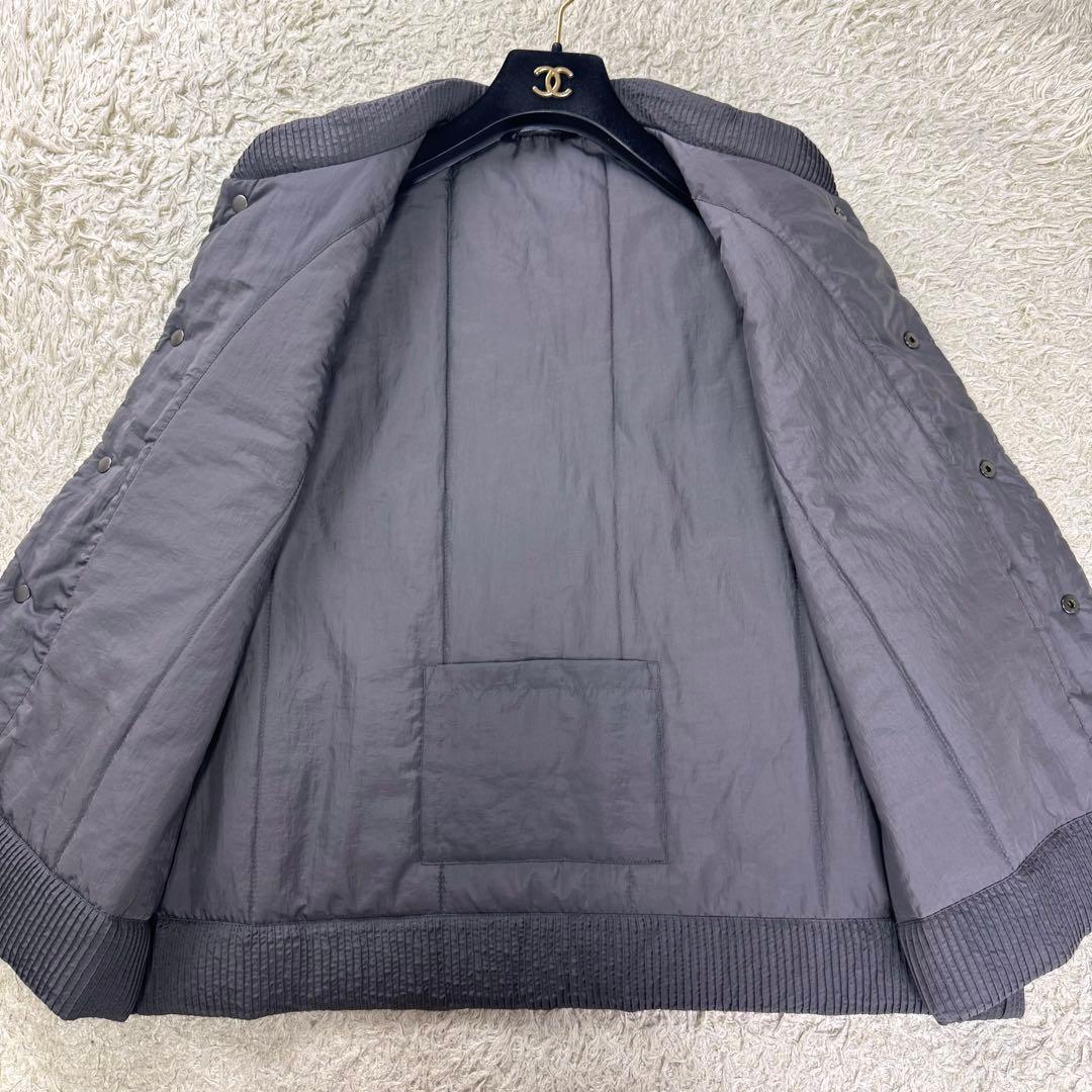 未使用級★ヤッコマリカルド 22AW ダウンベスト 中綿 総ピンタック L