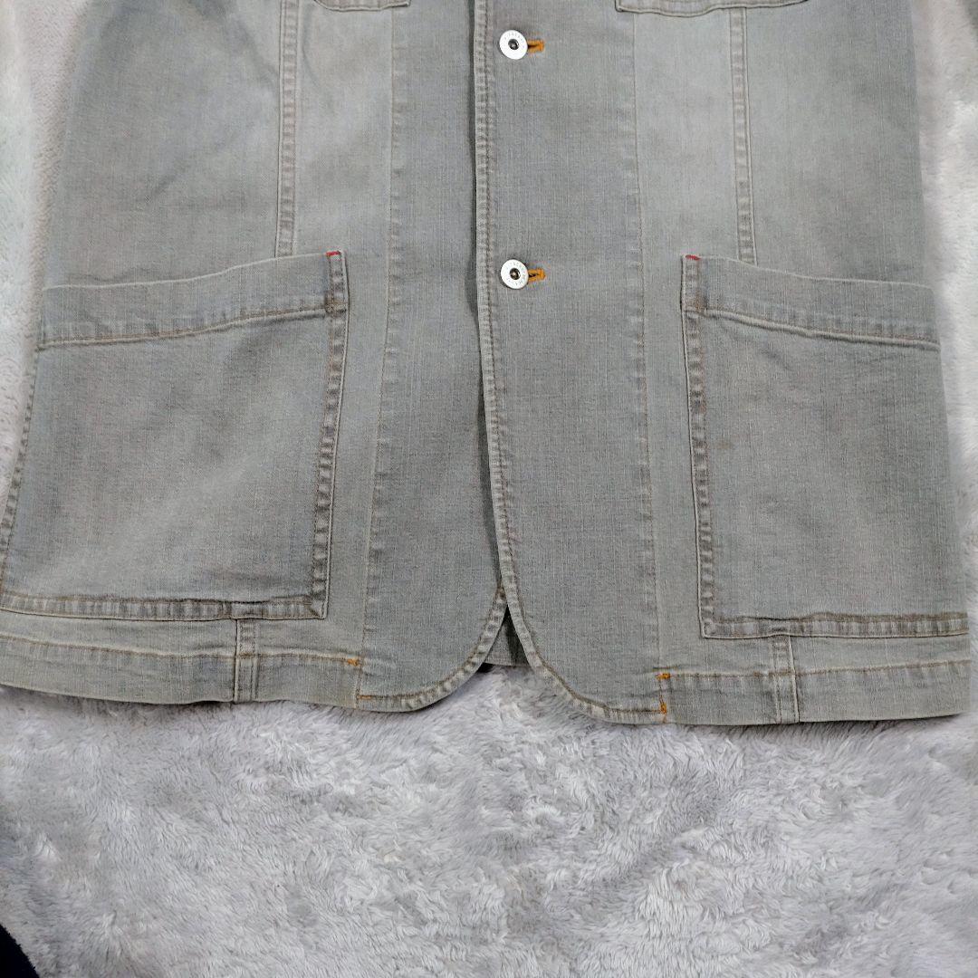 バーバリーブラックレーベル デニムジャケット L ノバチェック