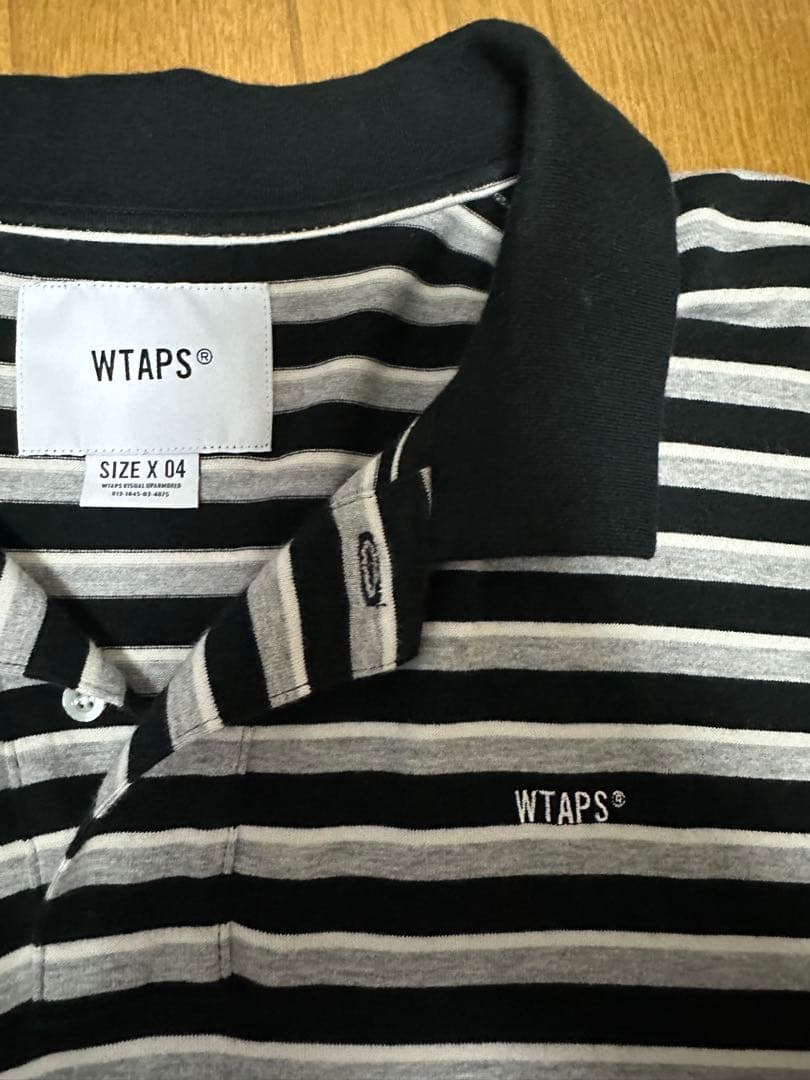 WTAPS 20SS VASQUE ボーダーポロシャツ　XL