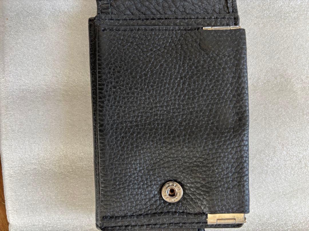 objcts.ioレザー ・ストラップ付きウォレットカードケース