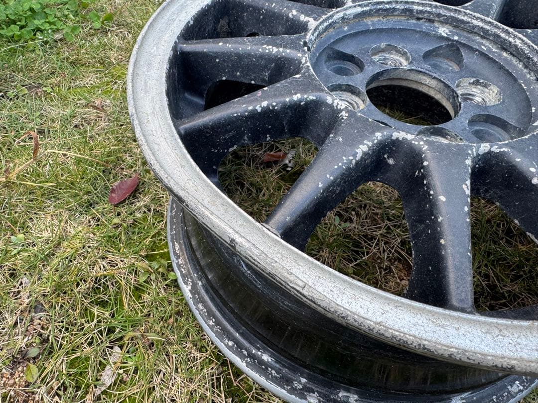 黒14インチ　6j ＋38 PCD100 4H 2本　日本製