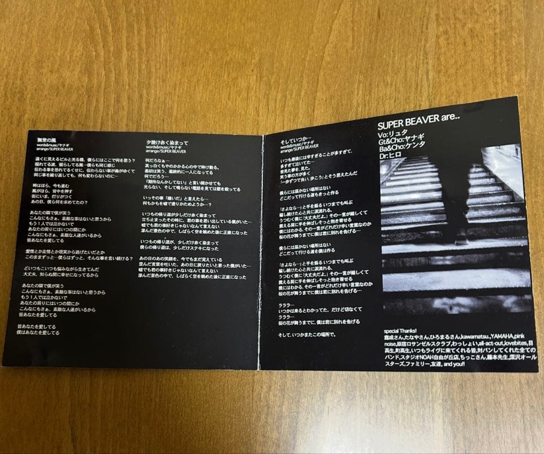 SUPER BEAVER 無情の風 2006年