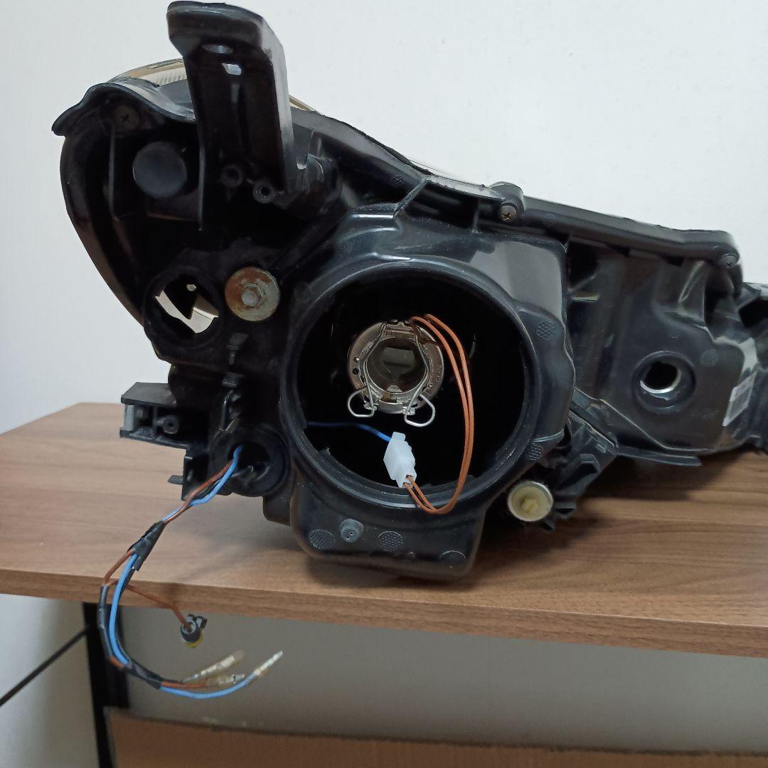 マークX130系中期後期ヘッドライト アイブロウ 社外