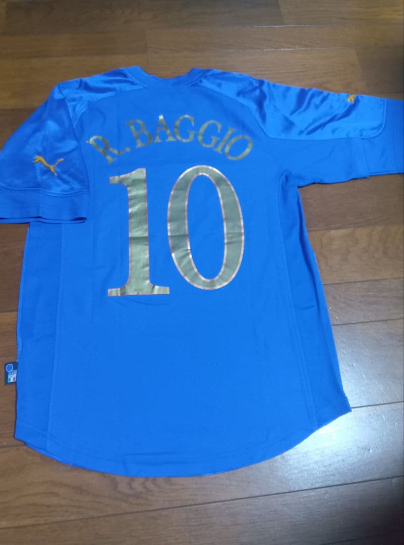 2004年　イタリア代表　バッジョ　10番　正規品　当時物　代表ラストモデル