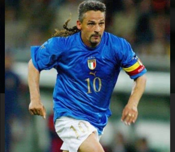 2004年　イタリア代表　バッジョ　10番　正規品　当時物　代表ラストモデル