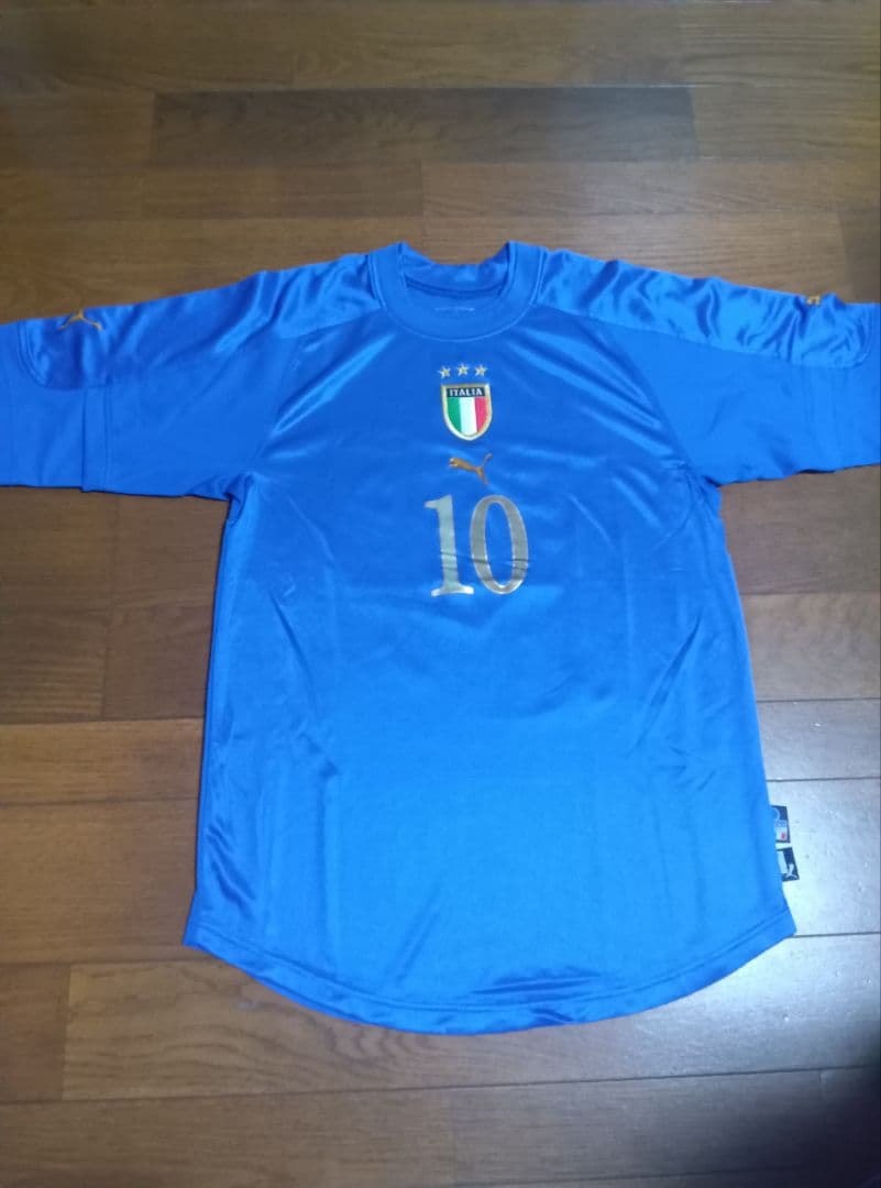 2004年　イタリア代表　バッジョ　10番　正規品　当時物　代表ラストモデル