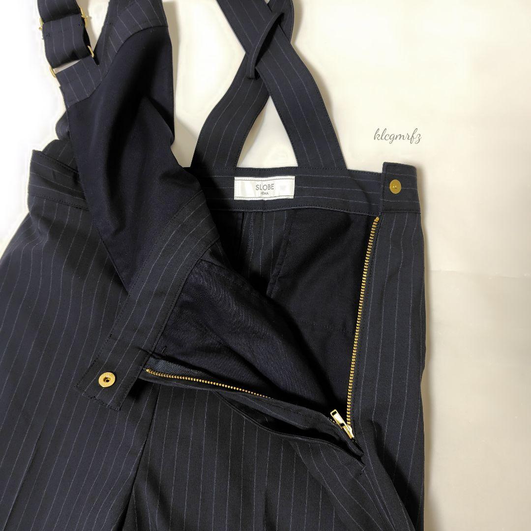 美品 SLOBE IENA バッククロス サロペット オーバーオール イエナ