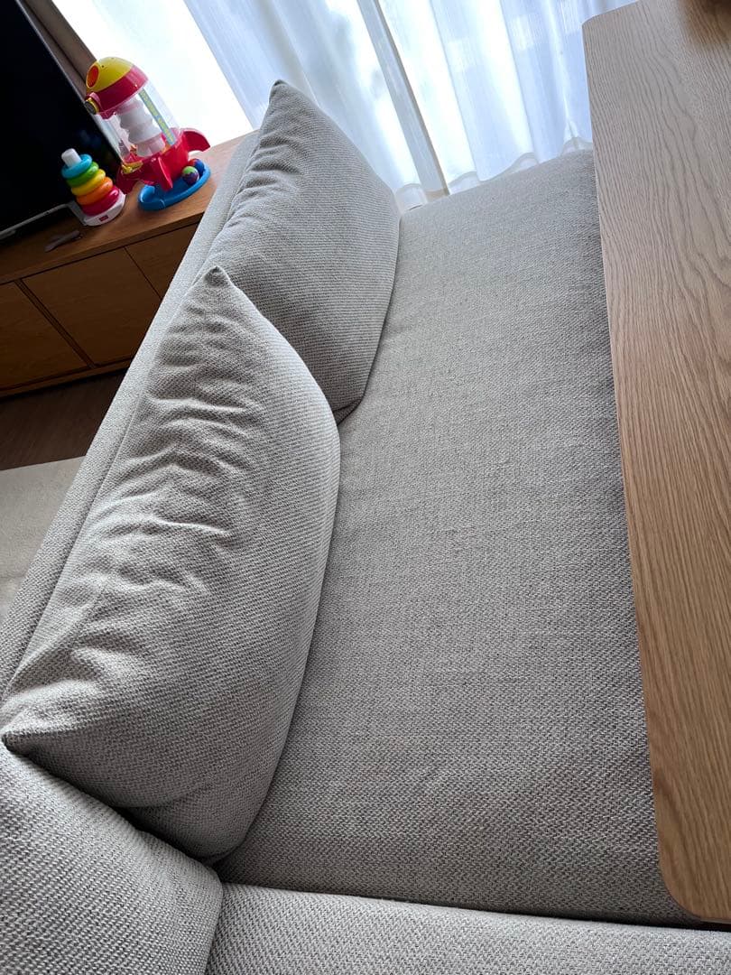 LOM（ロム） ソファ アイボリー W1400