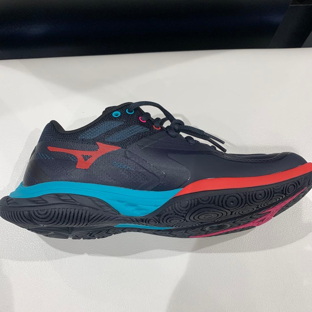 新品未使用　ミズノバドミントンシューズ ウェーブファング2FIT 24.0cm
