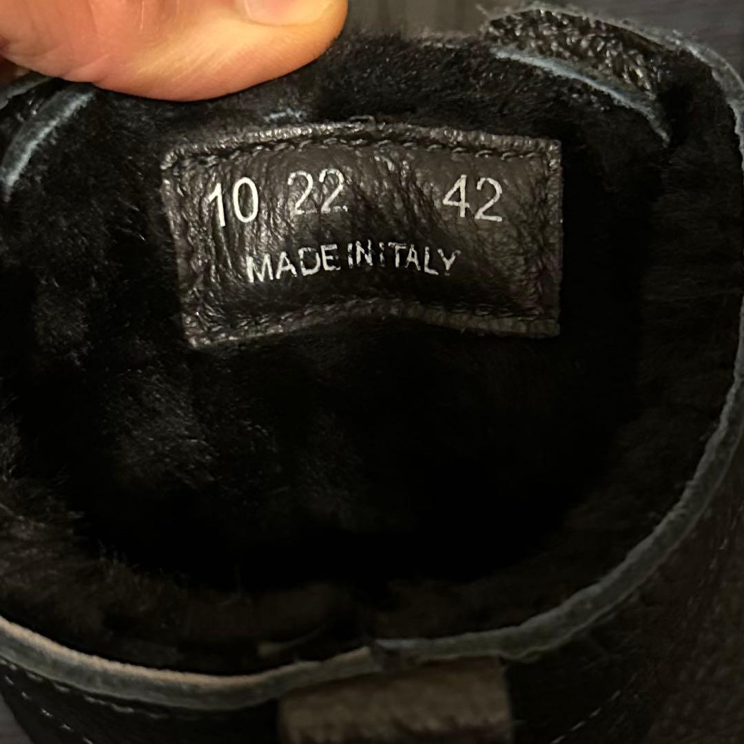 nonnative WORKER ZIP DUCK BOOTS 42 黒