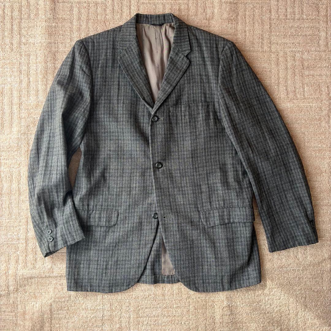 60s ヴィンテージ　テーラードジャケット　グレー