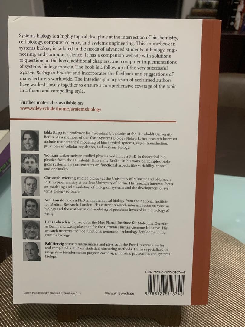 洋書 Systems Biology: A Textbook