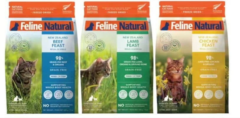 k9ナチュラル FL 3種フィースト320g 各1個 キャット用ドライフード