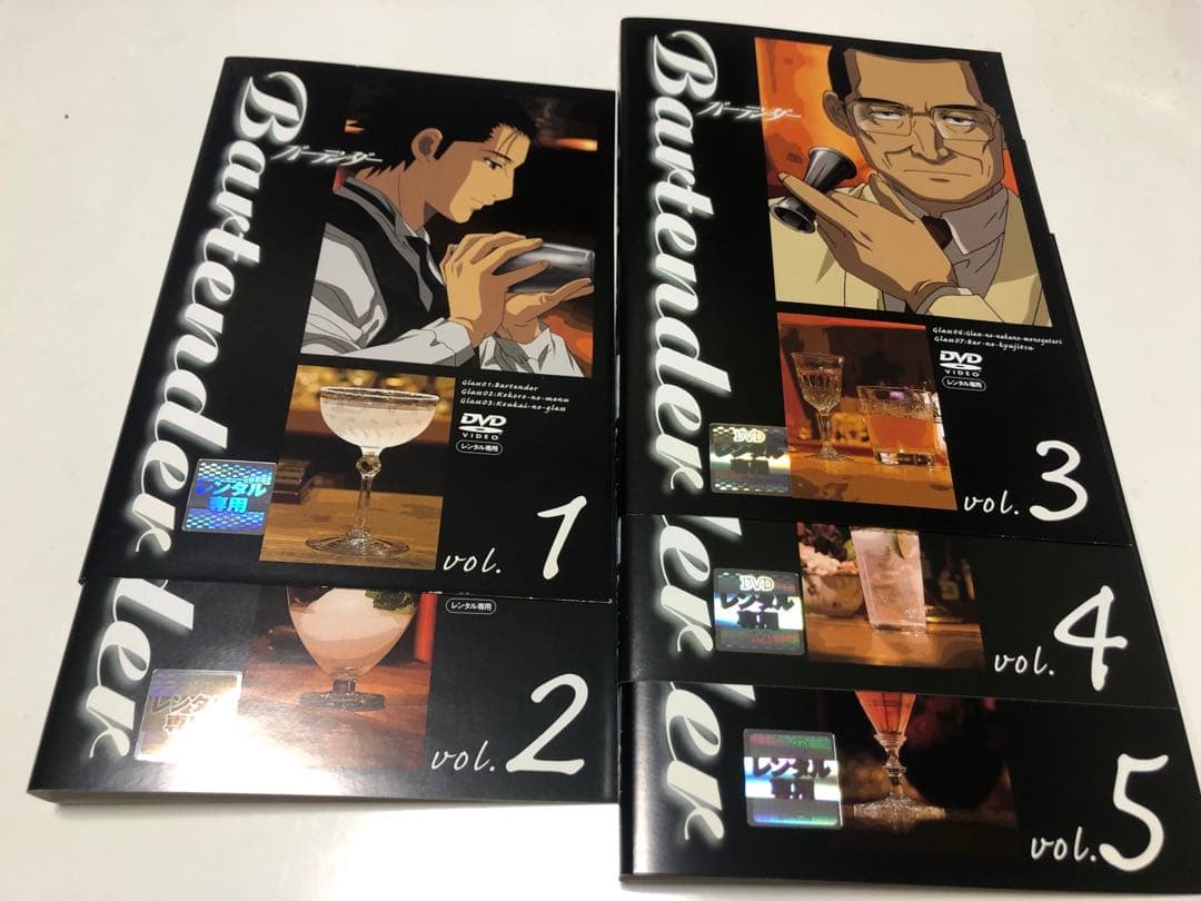 バーテンダー　全5巻《レンタル落ちDVD・廃盤》