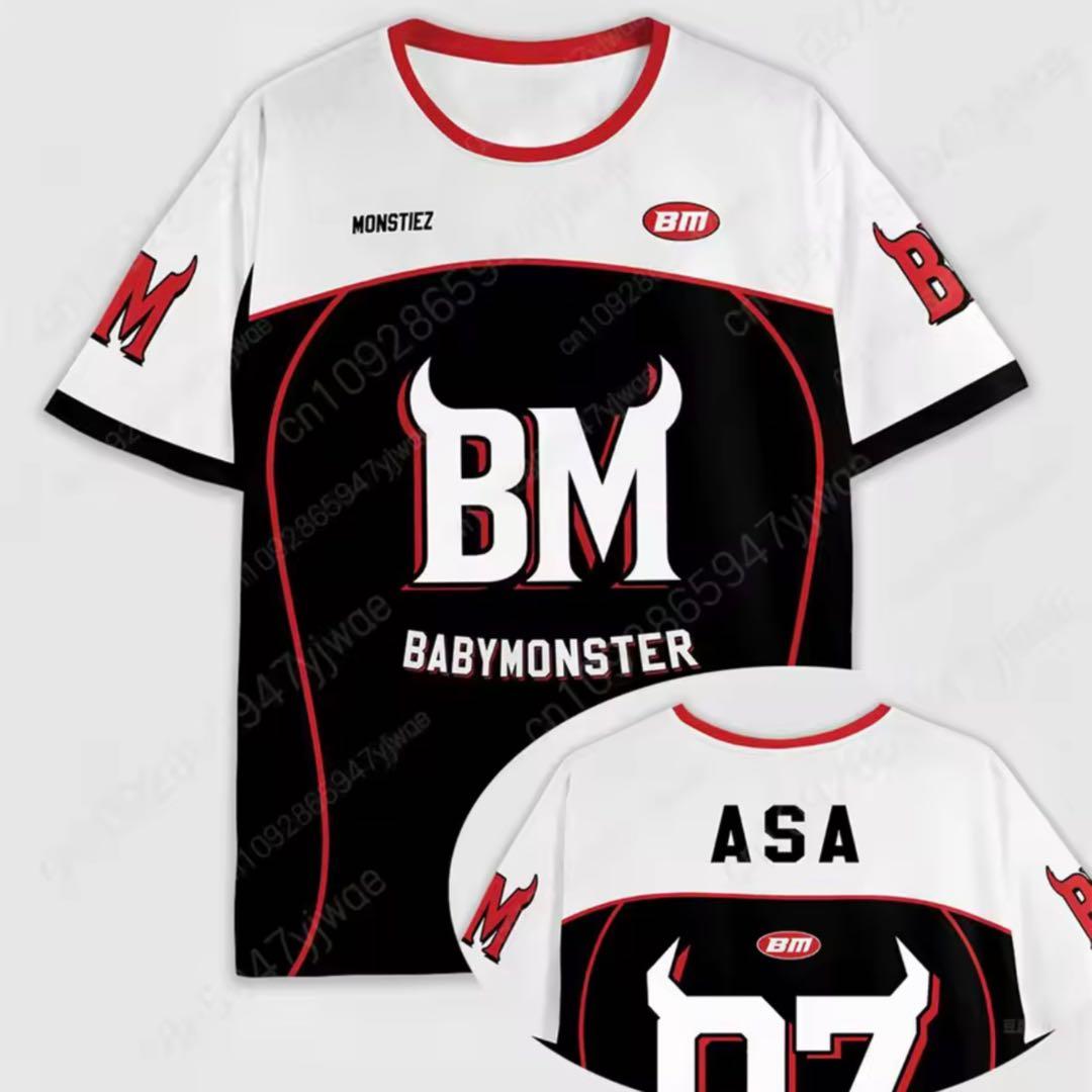 た*す様 【新品】BABYMONSTER ベビモン Tシャツ Lサイズ アサ A