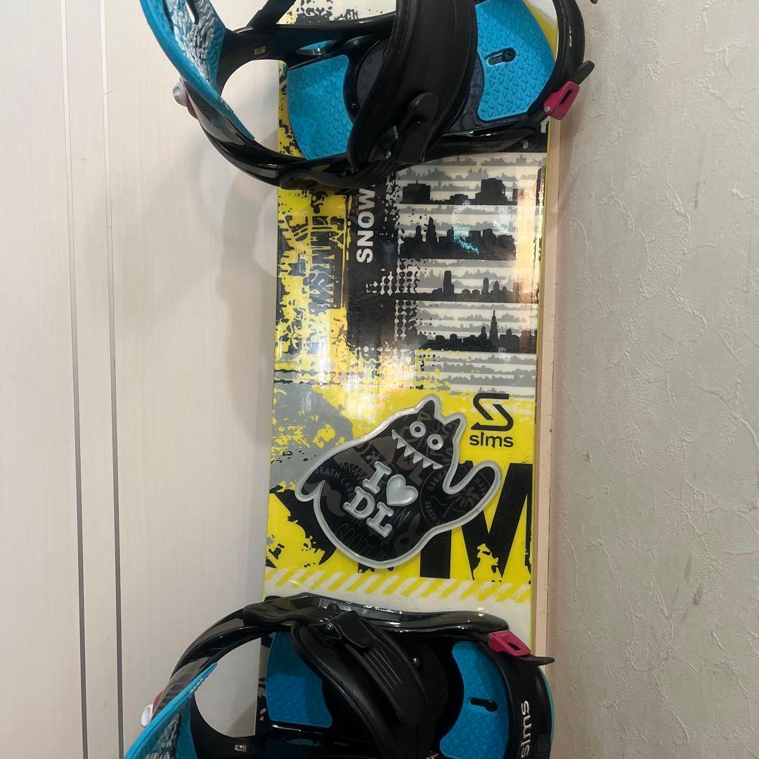 初中級ベストボード！SIMS 152cm SIMSバイン