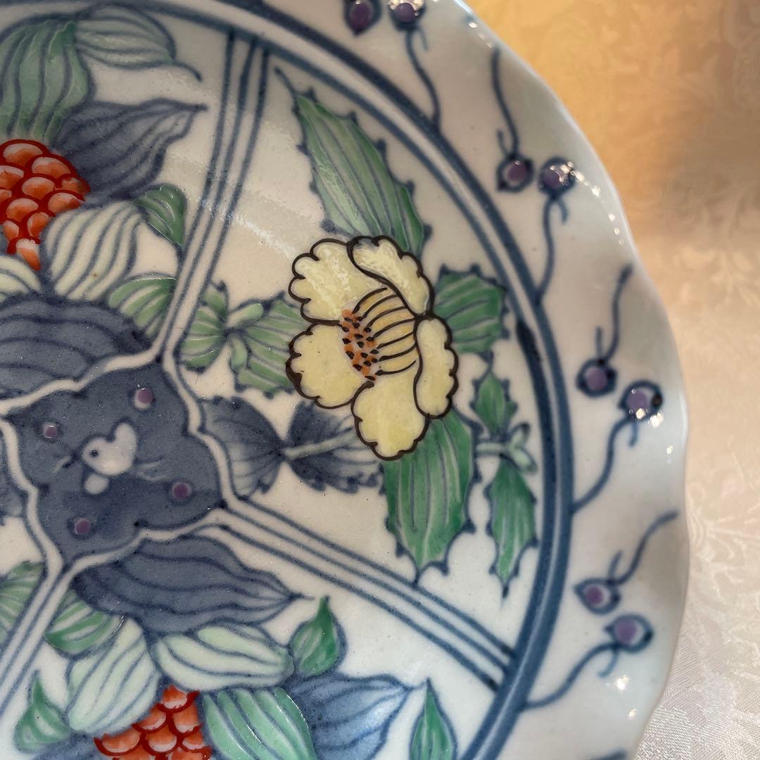 有田焼【佐藤走波】中皿　五枚組　高台