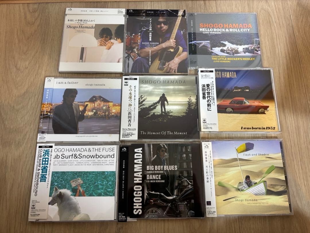 浜田省吾　CD アルバム　37枚まとめ売り　バラ売り可