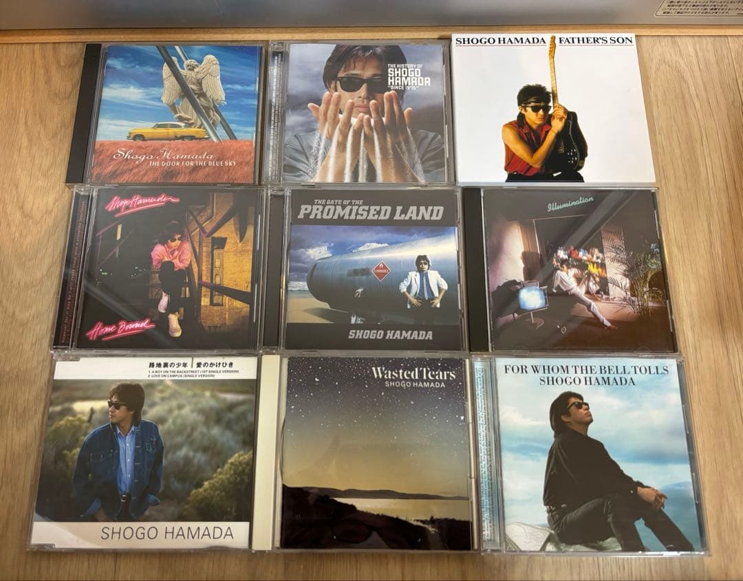 浜田省吾　CD アルバム　37枚まとめ売り　バラ売り可