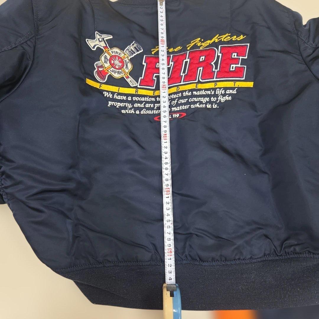 スタジャン　消防　FIRE　スタジアムジャンパー