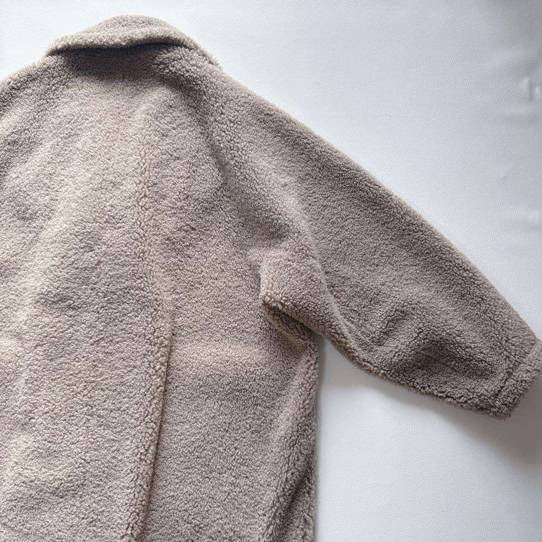 最終価格！【美品】 エリオポール HELIOPOLE ボアコート ベージュ 38