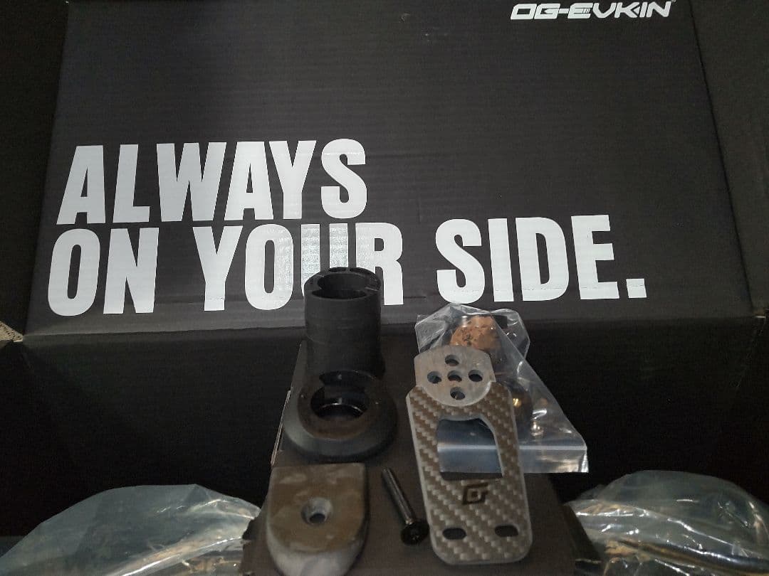 og evkin ステム一体型カーボンハンドル 360mm