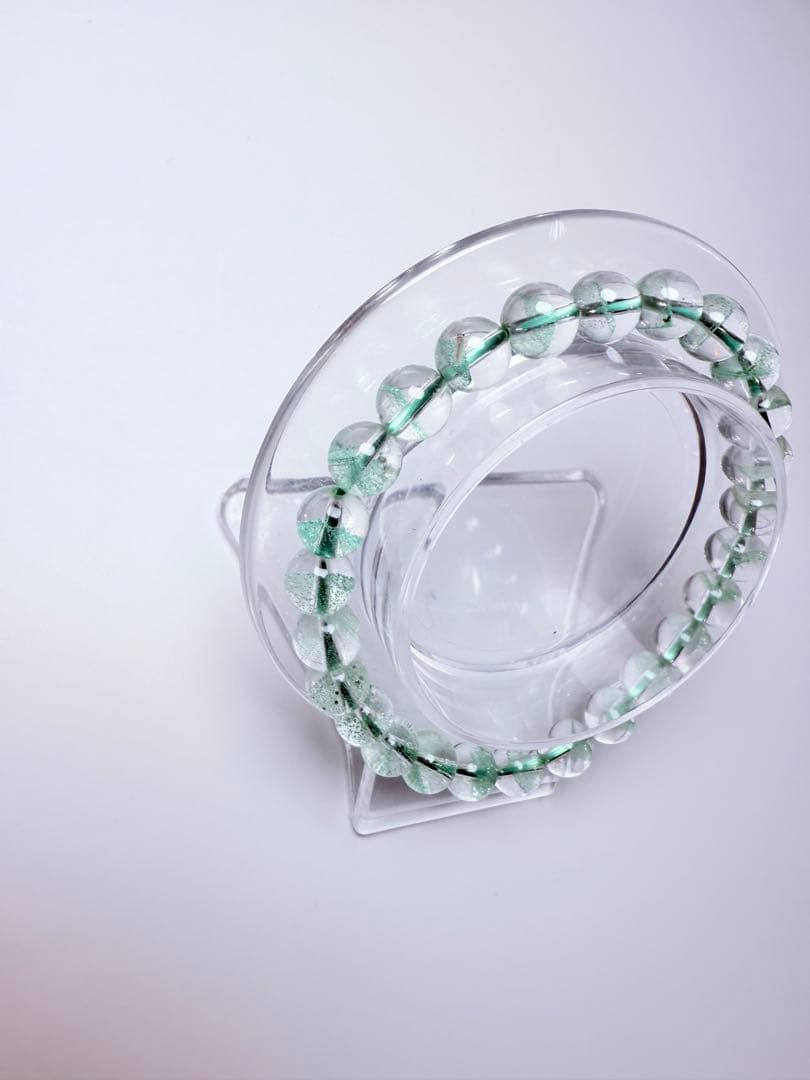 グリーンファントム　クォーツブレスレット【マダガスカル産】