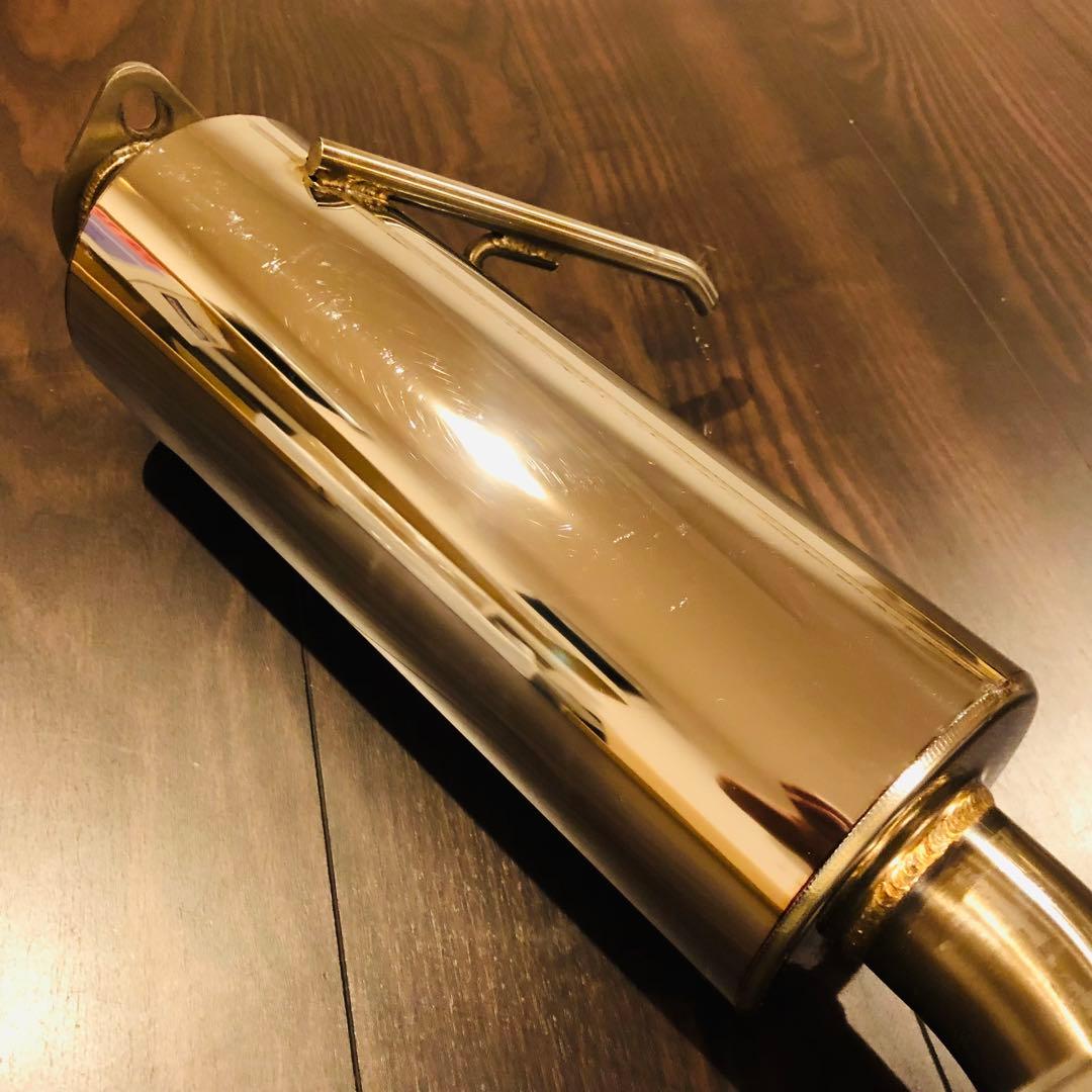 中古品マフラー JB23W 1型〜10型 純正ノーマルバンパー用 ステンレス製