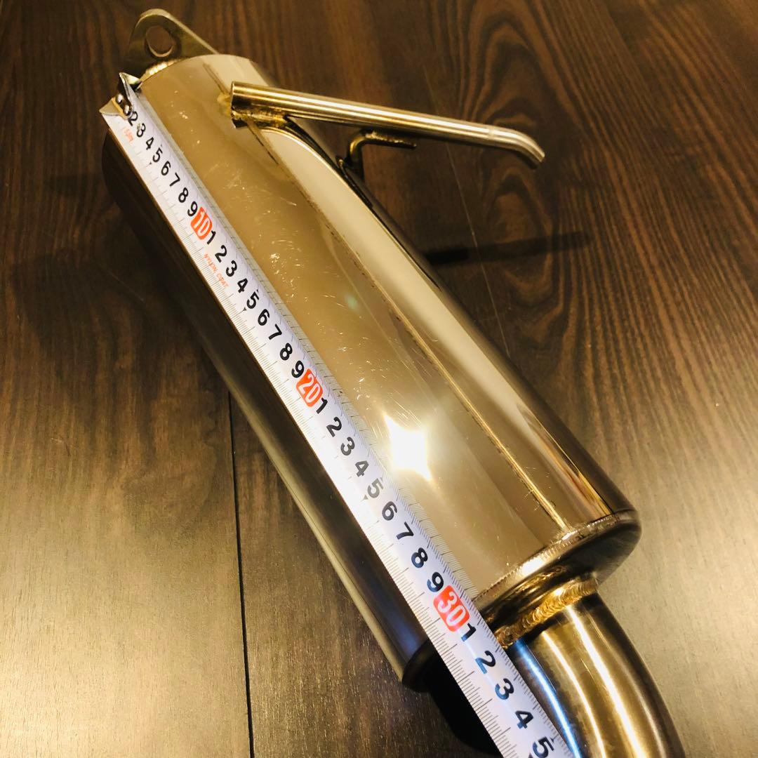 中古品マフラー JB23W 1型〜10型 純正ノーマルバンパー用 ステンレス製