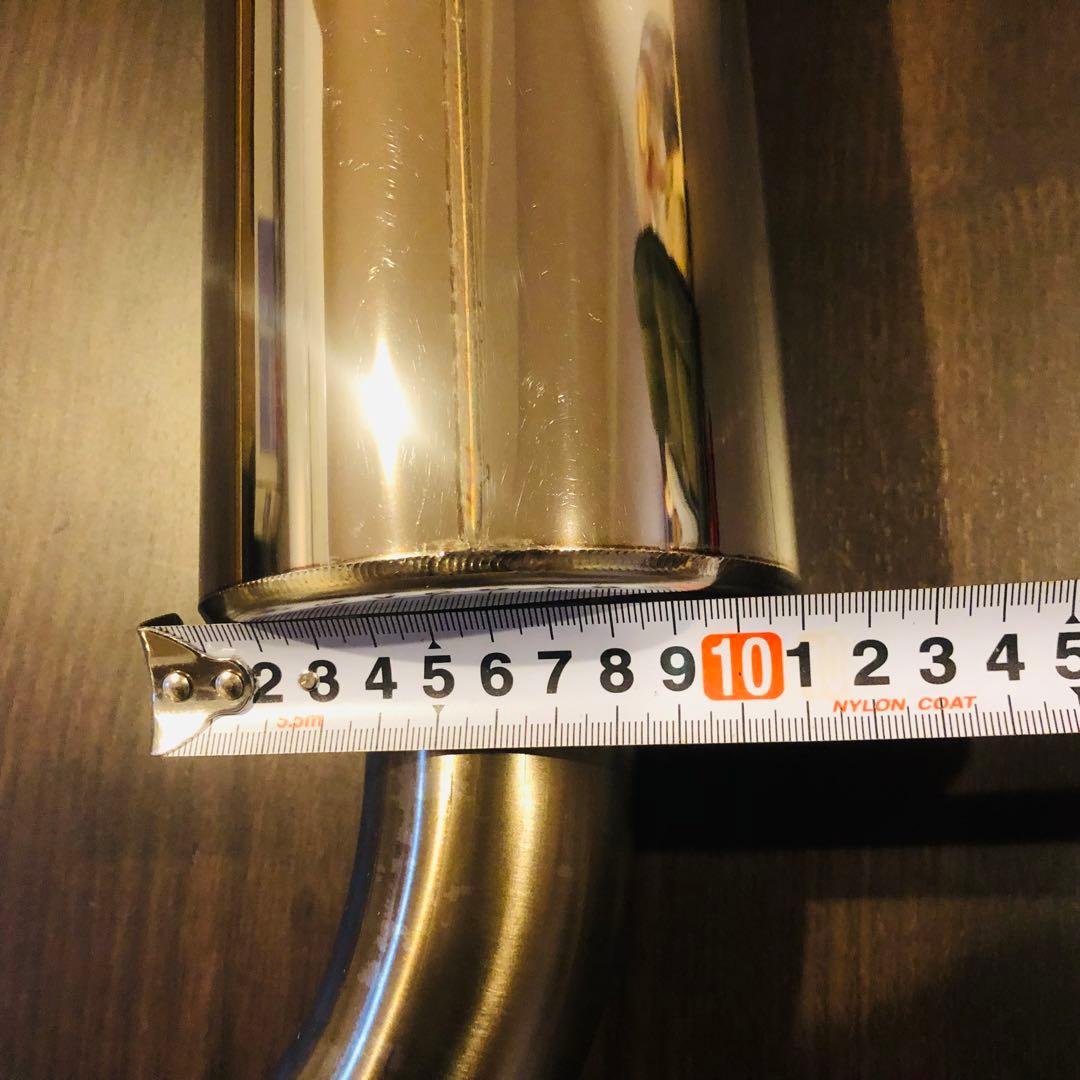 中古品マフラー JB23W 1型〜10型 純正ノーマルバンパー用 ステンレス製