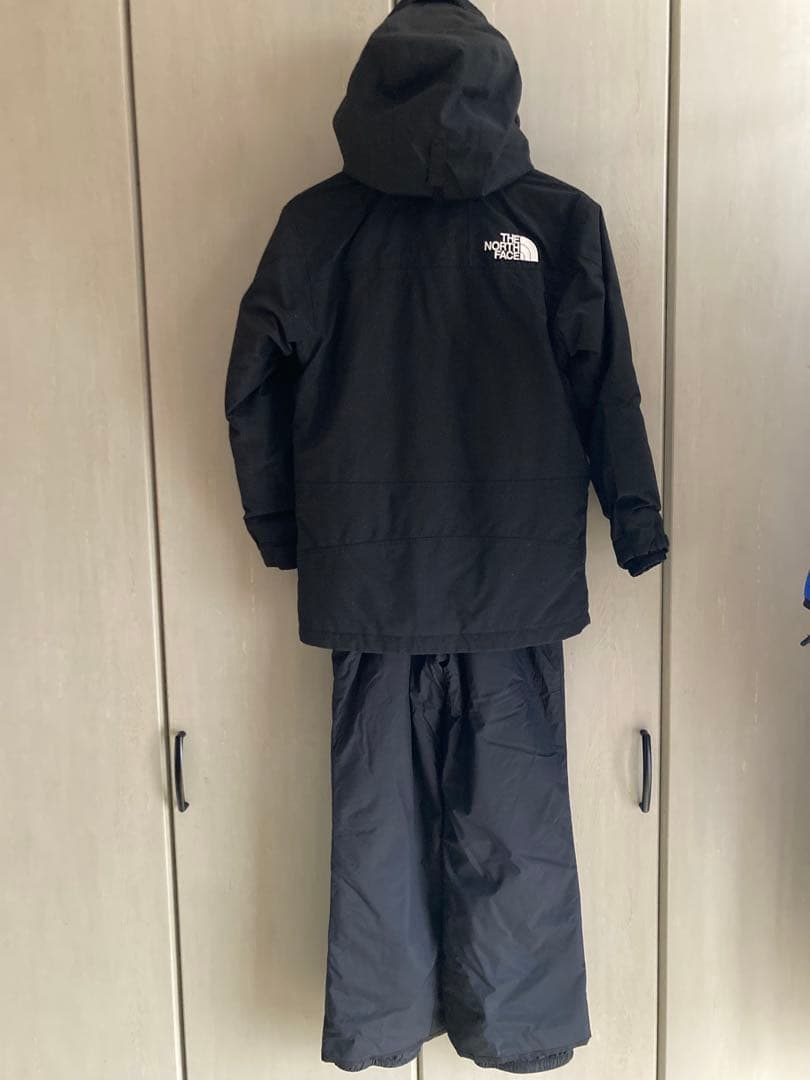 THE NORTH FACE 子ども用上下スキーウェア 黒　150cm