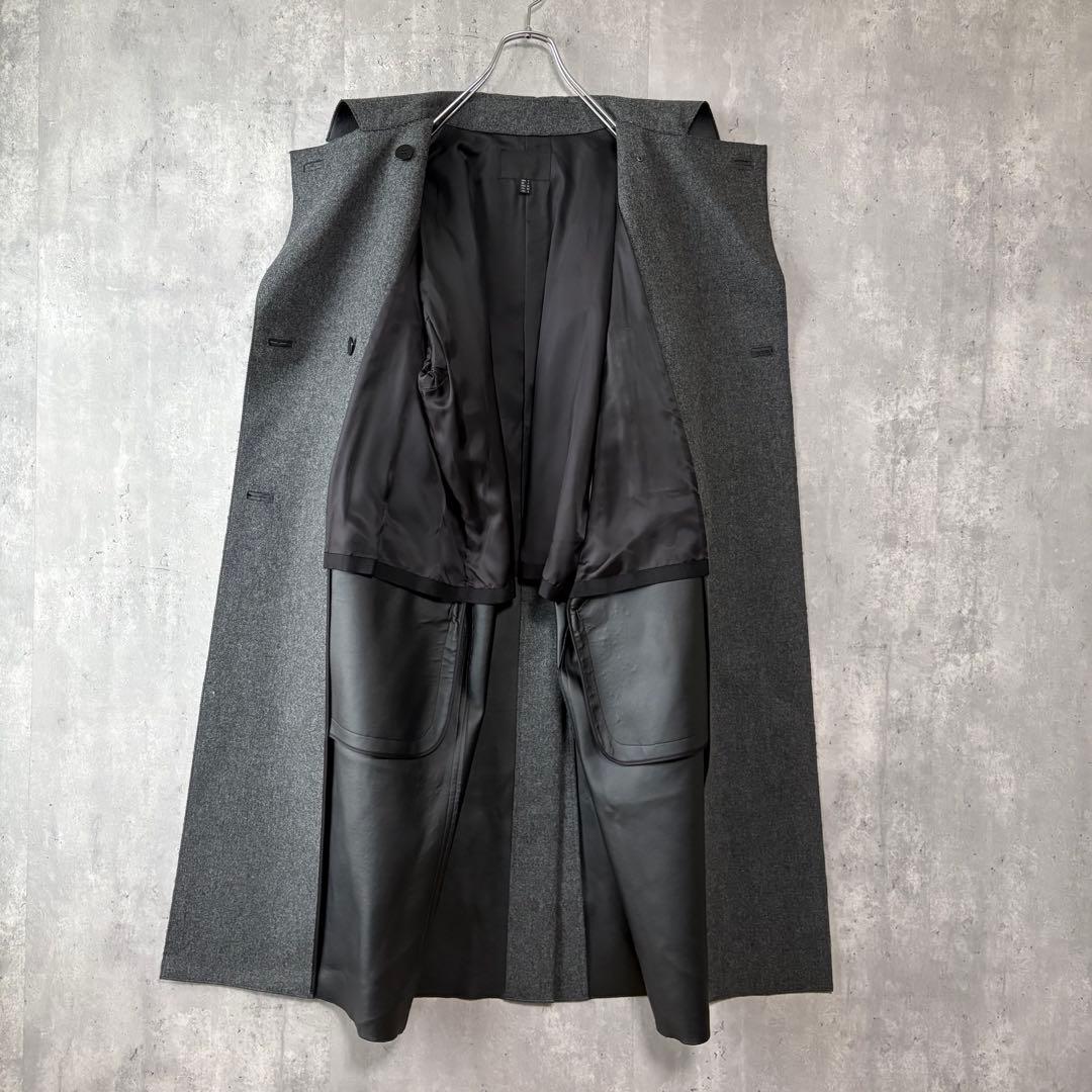 ICB アイシービー レザー ボンディング　コート　ロングコート　完売品